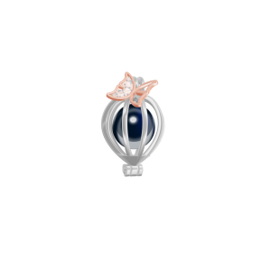 CZ Butterfly Fashion Cage Pendant